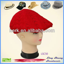 LSC50 Ningbo Lingshang 100% algodão exclusivo inverno promocionais chapéus e bonés